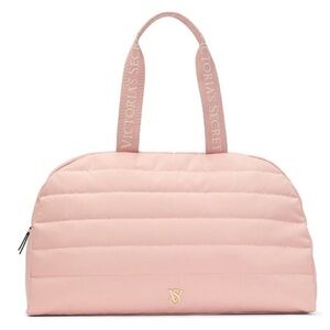 Victoria’s Secret quilted duffle bag